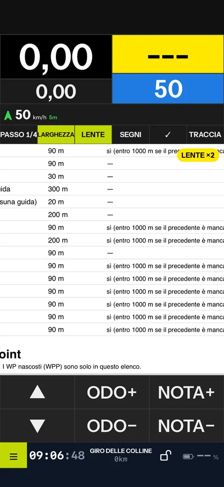 La lente sul RoadBook PDF su iPhone